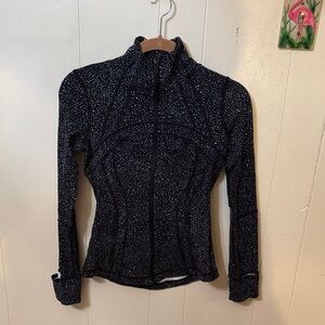 lululemon athletica Women's Black and White Speckled Define Jacket